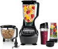 BL770 Mega Kitchen System, 1500W, 4 Functions for Smoothies, Processing, Dough, Drinks & More, with 72 Blender Pitcher, 64 Processor Bowl, (2) 16-oz. to-Go, with 2 Nutri Cups + Lids