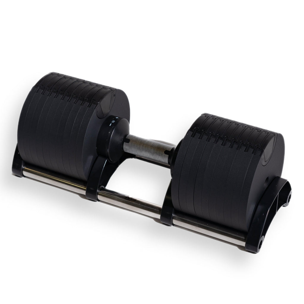 2-Piece Turn-Handle Adjustable Dumbbell 5-120lb Set