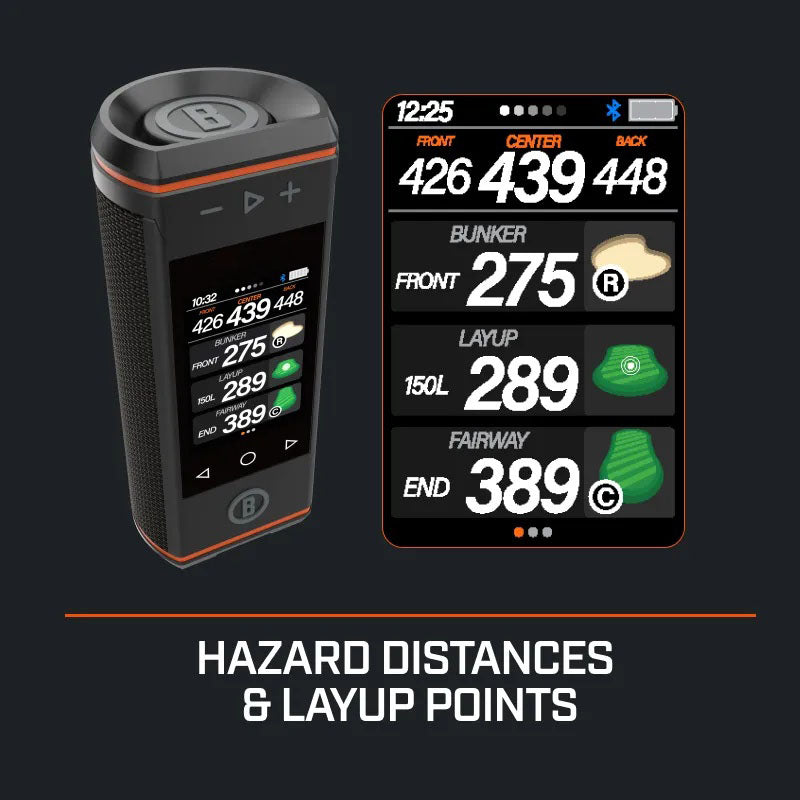 Golf HD Touchscreen GPS Speaker